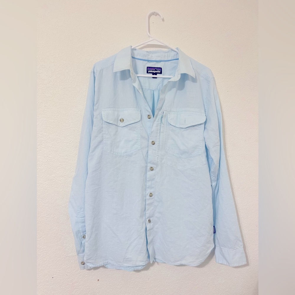 Patagonia men cotton long sleeve